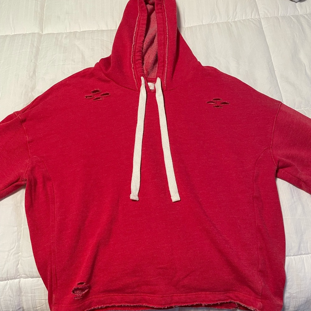 Cropped hoodie